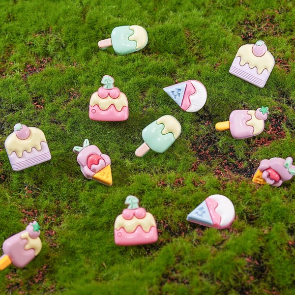 夏日甜心冰棒冰淇淋鞋花｜可爱卡通洞洞鞋装饰｜鞋扣｜儿童成人通用鞋饰配件