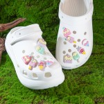 夏日甜心冰棒冰淇淋鞋花｜可爱卡通洞洞鞋装饰｜鞋扣｜儿童成人通用鞋饰配件