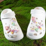 夏日甜心冰棒冰淇淋鞋花｜可爱卡通洞洞鞋装饰｜鞋扣｜儿童成人通用鞋饰配件